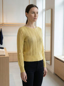 Openwork skin-friendly sweater gd21153