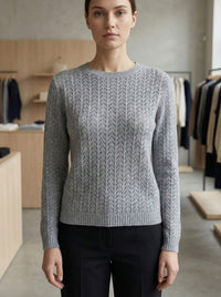 Openwork skin-friendly sweate gd1531