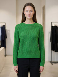 Openwork skin-friendly sweate gd1531