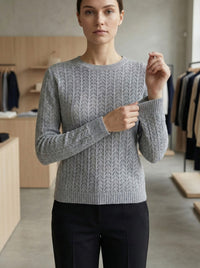 Openwork skin-friendly sweate gd1531