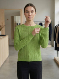 Openwork skin-friendly sweate gd1531