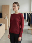 Openwork skin-friendly sweate gd1531