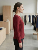 Openwork skin-friendly sweate gd1531