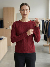 Openwork skin-friendly sweate gd1531