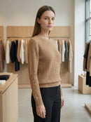 Openwork skin-friendly sweate gd1531