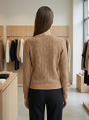 Openwork skin-friendly sweate gd1531