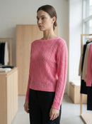 Openwork skin-friendly sweate gd1531