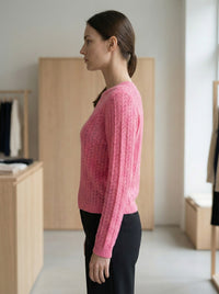 Openwork skin-friendly sweate gd1531