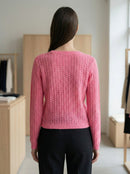 Openwork skin-friendly sweate gd1531