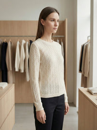 Openwork skin-friendly sweate gd1531