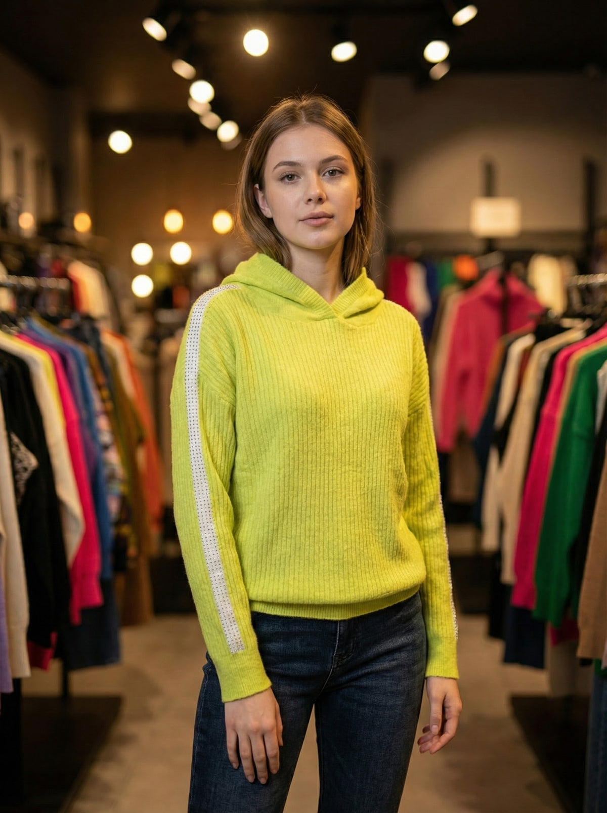 Fluorescent green / one size