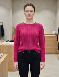 Openwork skin-friendly sweate gd1531