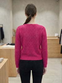 Openwork skin-friendly sweate gd1531