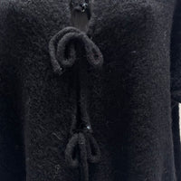 baby alpaca Mid-length sleeve Cardigan crew neck art.21287