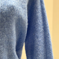 baby alpaca long sleeve Cardigan crew neck art.21502