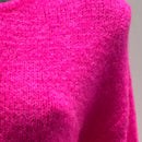 baby alpaca long sleeve Cardigan crew neck art.21502