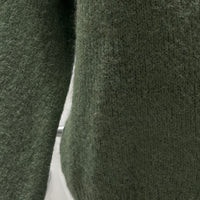 baby alpaca long sleeve Cardigan crew neck art.21502