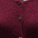 baby alpaca long sleeve Cardigan crew neck art.21502