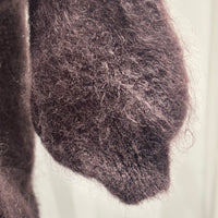 Baby mohair, V-neck polo collar, short-sleeved, Casual, Short style art.mh6101