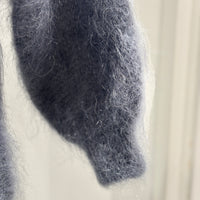 Baby mohair, V-neck polo collar, short-sleeved, Casual, Short style art.mh6101