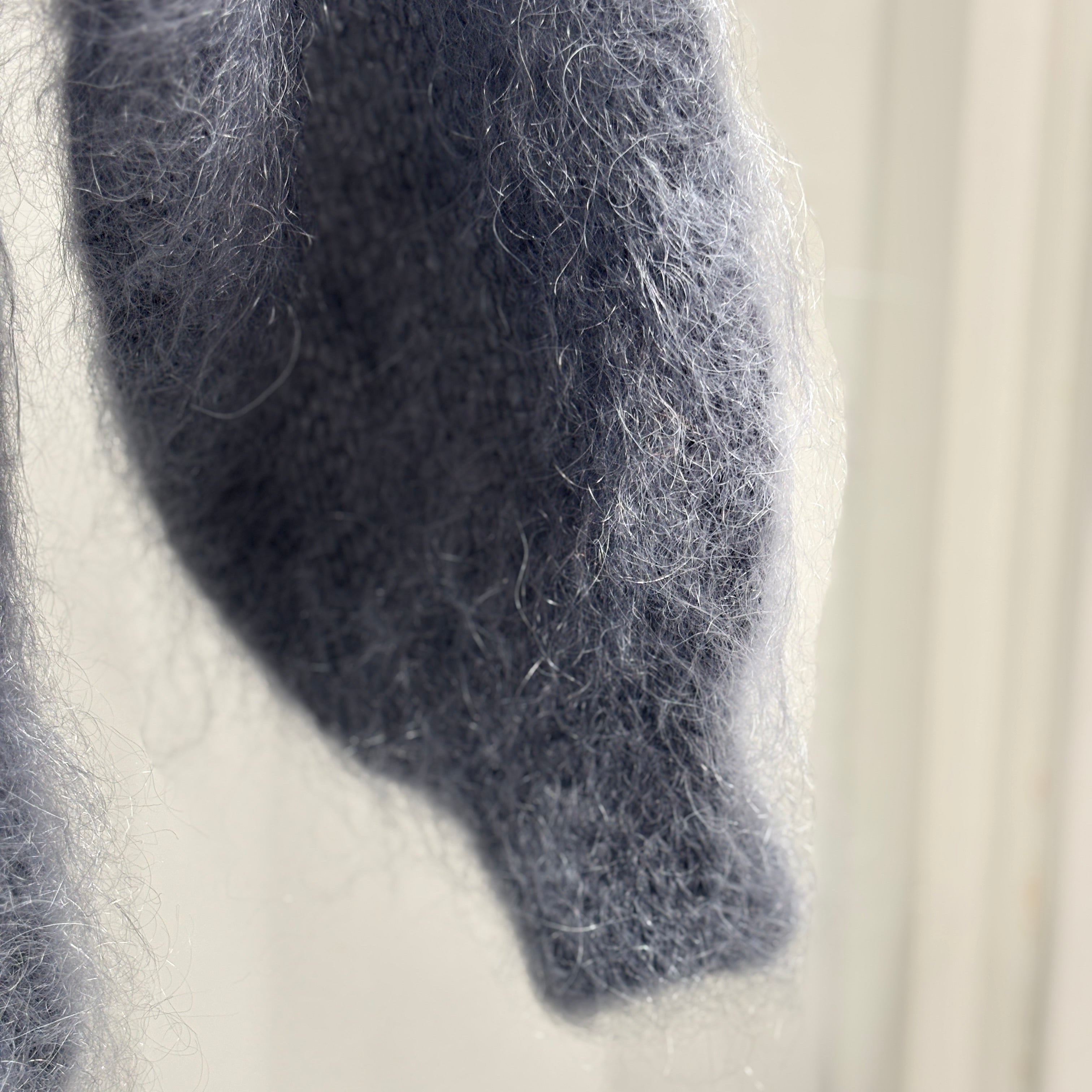 Baby mohair, V-neck polo collar, short-sleeved, Casual, Short style art.mh6101