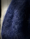 Baby mohair, V-neck polo collar, short-sleeved, Casual, Short style art.mh6101