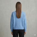 baby alpaca long sleeve sweater art.21692