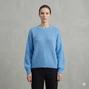 baby alpaca long sleeve sweater art.21692