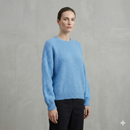 baby alpaca long sleeve sweater art.21692