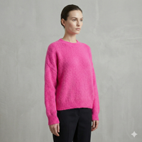 baby alpaca long sleeve sweater art.21692