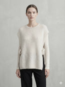 baby alpaca Vest, waistcoat, straps art.21577