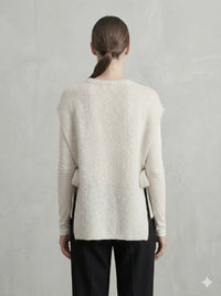 baby alpaca Vest, waistcoat, straps art.21577