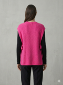 baby alpaca Vest, waistcoat, straps art.21577