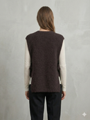 baby alpaca Vest, waistcoat, straps art.21577