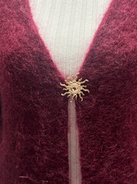 Baby Mohair long-Sleeve Cardigan Art.8189