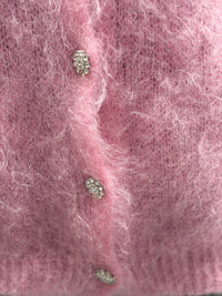 Baby Mohair Short-Sleeve Cardigan Art.21579