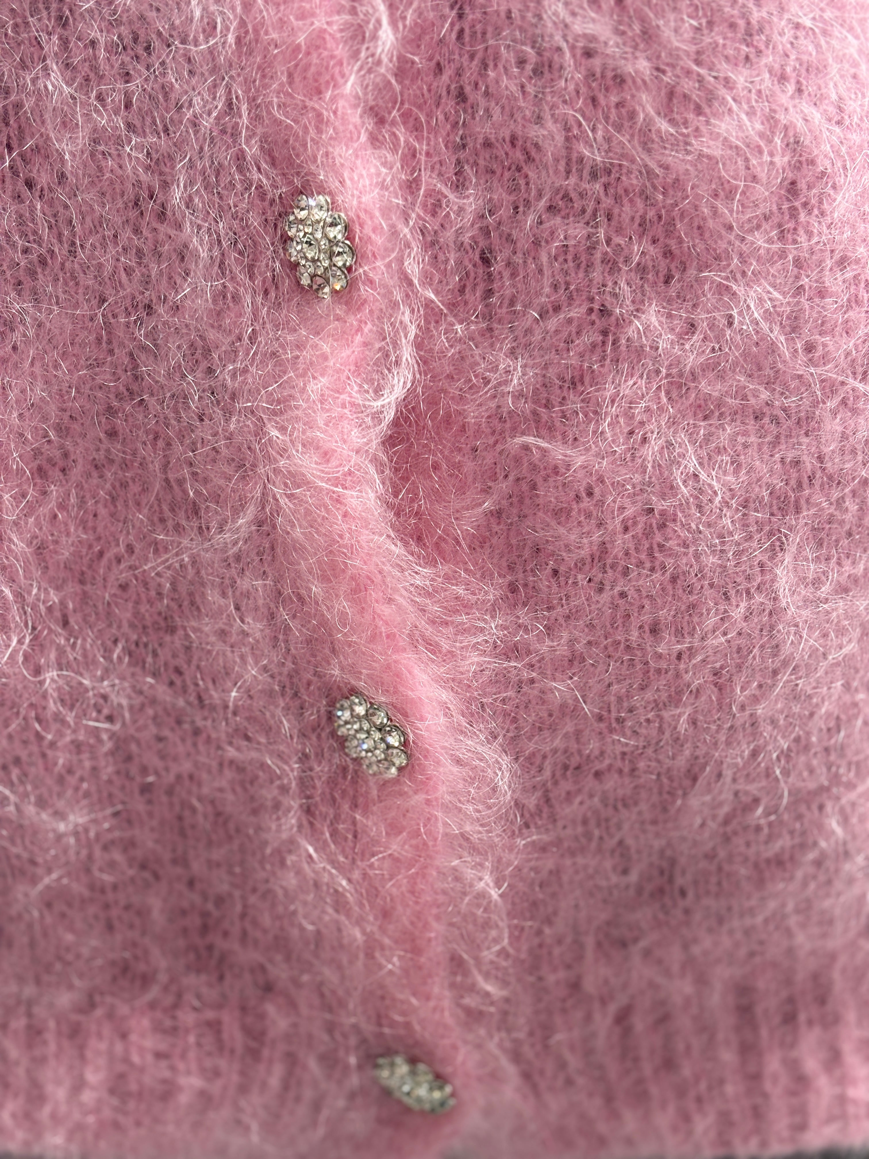 Baby Mohair Short-Sleeve Cardigan Art.21579