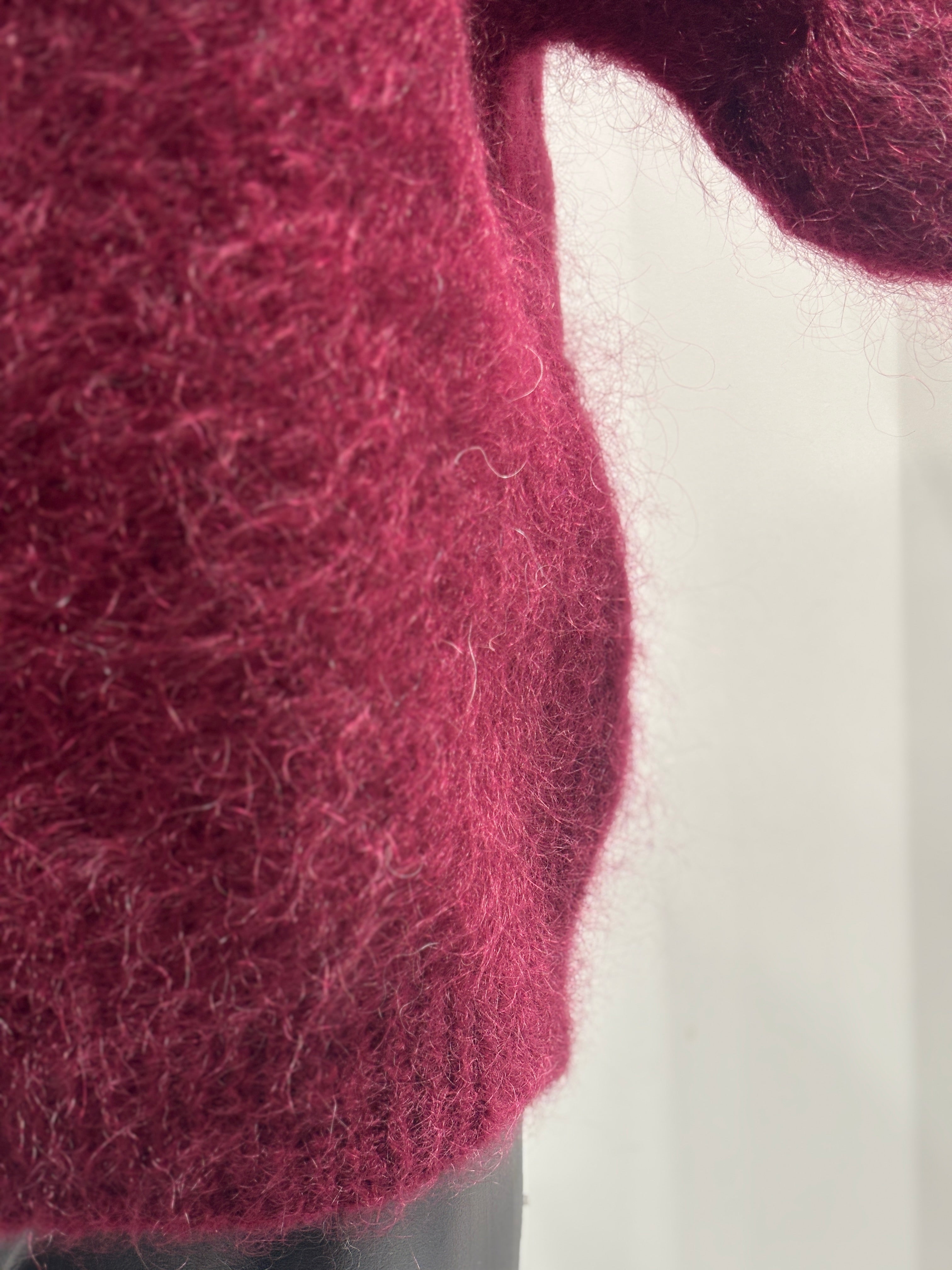 Baby Mohair Short-Sleeve Cardigan Art.21579