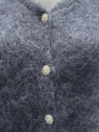 Baby Mohair Short-Sleeve Cardigan Art.21579