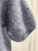 Baby Mohair Short-Sleeve Cardigan Art.21579