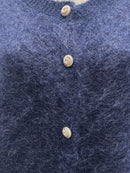 Baby Mohair Short-Sleeve Cardigan Art.21317