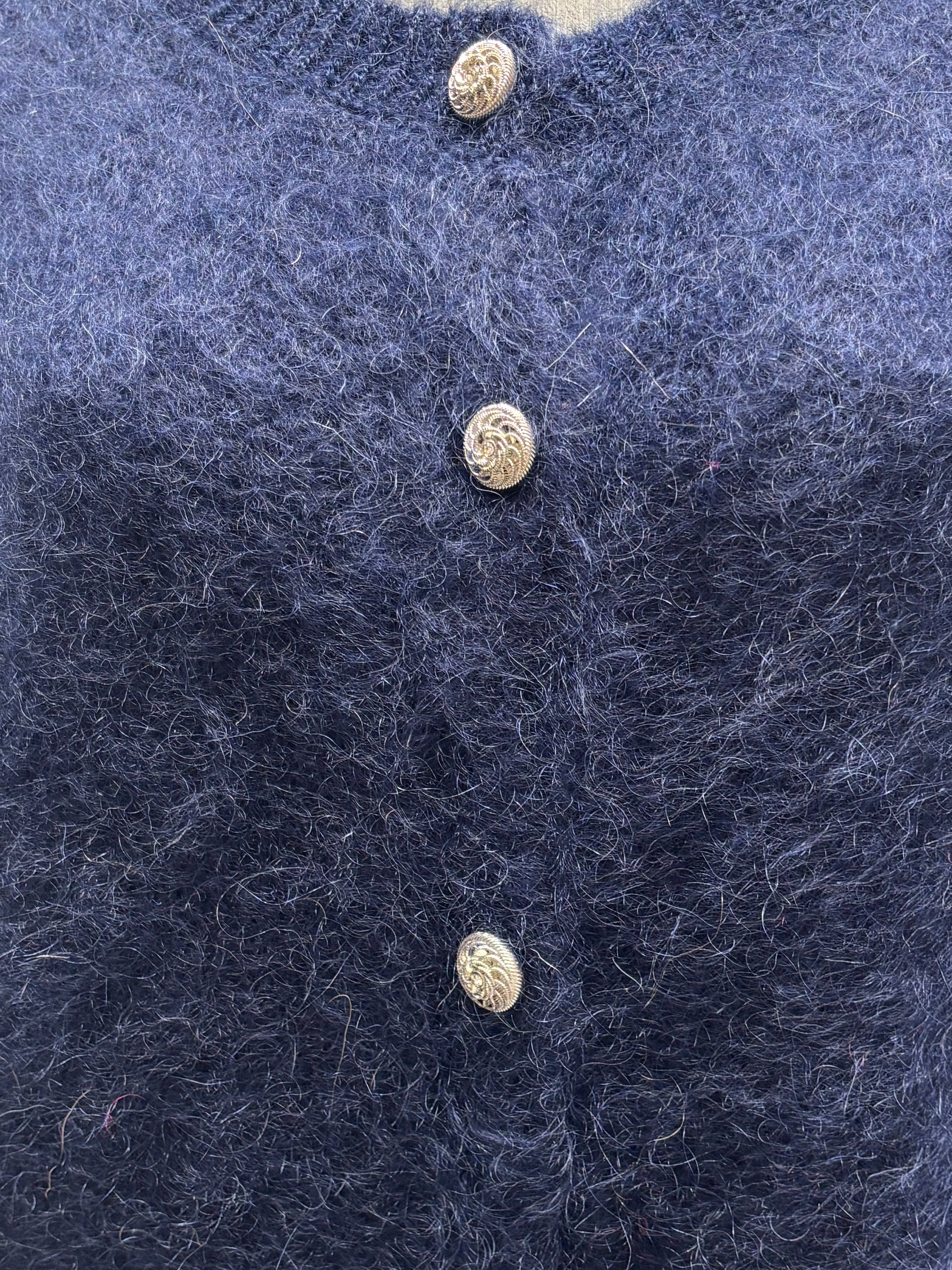 Baby Mohair Short-Sleeve Cardigan Art.21317