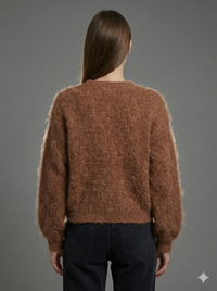 Baby Mohair Short-Sleeve Cardigan Art.21317