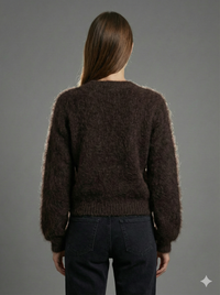 Baby Mohair Short-Sleeve Cardigan Art.21317