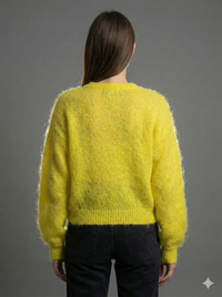 Baby Mohair Short-Sleeve Cardigan Art.21317