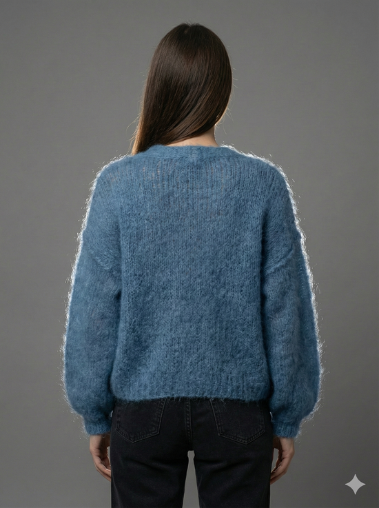 Baby Mohair long-Sleeve Cardigan Art.21597