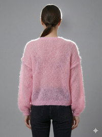 Baby Mohair long-Sleeve Cardigan Art.21597