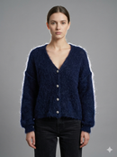 Baby Mohair long-Sleeve Cardigan Art.21597