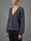 Baby Mohair long-Sleeve Cardigan Art.21597