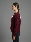 Baby Mohair long-Sleeve Cardigan Art.21597